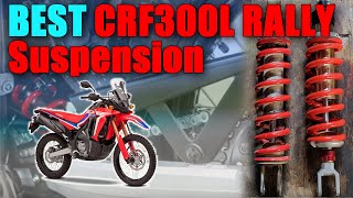 BEST Suspension for the Honda CRF300L or CRF300L Rally Dual-Sport Motorcycle, Cogent Dynamics Review