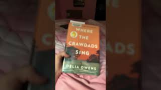 Where the Cradads Sing 💕 #booktube #books #taylor #wherethecrawdadssing