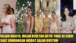 Selain nagita slavina, inilah deretan artis yang di cibir saat kondangan