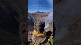 😱 700 Year Old Ganesh Statue on Active Volcano #ganpati #viralshort #indianculture