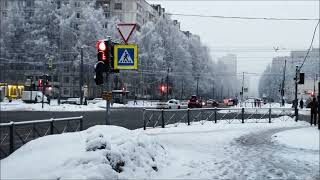 Зимний вечер в Петербурге