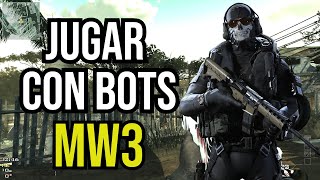 Modern Warfare 3 MW3 Como Jugar Con Bots, cod, partida privada, multijugador local