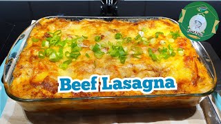 Beef Lasagna/How to make    lasagna? #Food4HjobyMomC #food4hjo