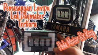 ❌❌ Pasang Lampu Led Daymaker Pada Motor Rx King ❌❌