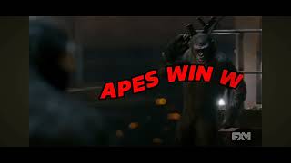 planet of the apes edit | war