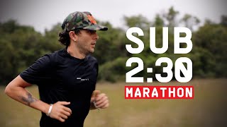 Full Day of Training for a Sub 2:30 Marathon | Joe Greer