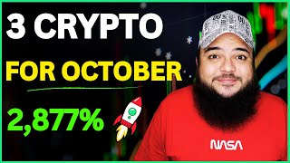 🚀This 3 #Crypto Will Pump Is October ! 💰(My 28X #Trades)