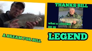 a bream for Bill on the Kennet and Avon Canal  at Devizes