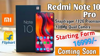 Redmi Note 10 Pro - Full Specification, Price & lndia Launch.💥108Mp Camera, 5050mAh Battery In 16k.