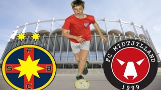 Am mers la FCSB-Midtjylland.