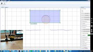 Quick 3D laser profiler scan of a small round target