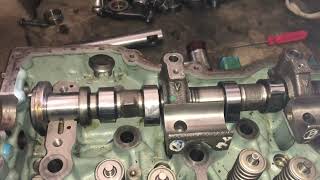 Cam shaft assembly fitment in engine head !! @mechanicindia1