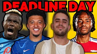 ŠIALENÉ PRESTUPY DEADLINE DAY 🔥 SANCHO, STERLING A HLUPÁK OSIMHEN 🤣