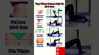 Yoga_Pilates-Reduce_Belly_Fat#shorts#reducebellyfat_#bellyfatloss#yoga#foryou #motivation#viralvideo