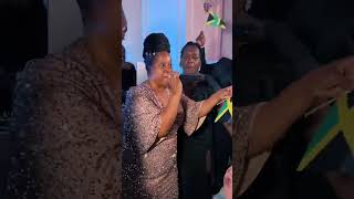 Mama brings the Bam Bam at daughter's wedding