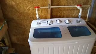 Costway portable washer/dryer demo