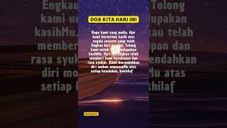 Doa kita hari ini