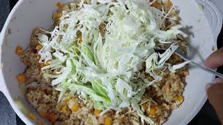 EASY Tuna Fried Rice  RECIPE