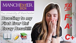 My First Uni Essay Result *LIVE REACTION* // Psychology at University of Manchester