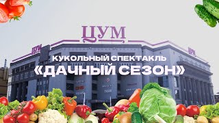 Кукольный спектакль «Дачный сезон» в «ЦУМе»