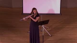 Nicole Peters | Final Masters Recital | Flute | May 6, 2023 | 2pm