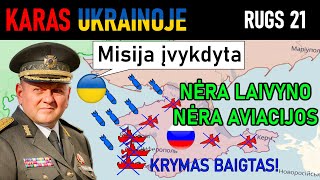 Rugs 21: Pagaliau! Ukrainiečiai Sunaikina Krymo Bazes DIDŽIAUSIU DRONŲ SMŪGIU PER VISĄ KARO ISTORIJĄ