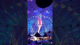 Al Wasl Dome, Expo City Dubai, awesome evening show, just a small snippet.