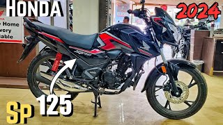 2024 Honda sp125 New model OBD-2 E20 new Update mileage price detailed review #sp125 #honda #newbike