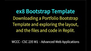 ex8 Bootstrap Template