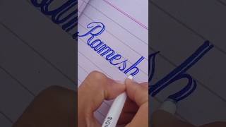 Calligraphy writing #shorts #shortvideo #english