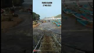 DETIK DETIK PANTAI BARON MELUAP #shorts