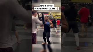 Smashing Pads at Ray Longo’s Kickboxing Class #shorts #kickboxing #mma