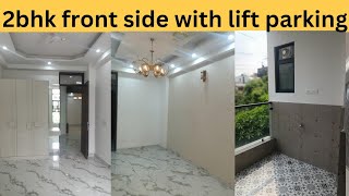 2bhk front side premium flat with lift covered parking indirapuram ghaziabad ☎️ 8851646579