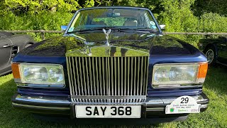 Rolls Royce Silver Spirit lll off to compete in our very first RALLY we got lost at the start !!