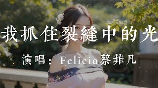 我抓住裂縫中的光-Felicia 蔡菲凡【我抓住裂縫中的光 卻要天黑之前還給太陽 我願意為你去流浪 可你卻不想把我原諒 被遺忘】#HKMG