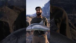 My First Fish in Norway! An Asp! Call of the Wild the Angler. #shorts #gaming #fishing