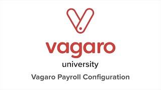 How to use Vagaro Payroll Configurations