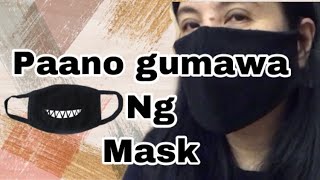 Paano gumawa ng face mask na gamit ang lumang damit