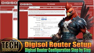 Digisol Wifi Router Configuration ⚡Digisol Router Setup Step by Step ⚡ISP Configuration setup