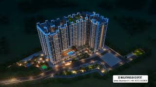 3D Architectural Animation For Township- The Camelia At Pune