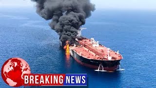 Explosions on two oil tankers near Iran send oil prices 2% higher