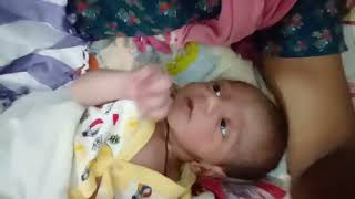 3days old vedang babu||जन्म से ही खाने की समझ है मेरे बच्चे को||#trending#cutebaby #vedang_chaudhary