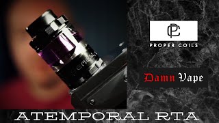 Atemporal RTA | Damnvape | The Mind Flayer | Eclipse RTA Killer?