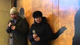 Lin Manuel Miranda & Lea Salonga Sing A Whole New World at #Ham4ham Hamilton