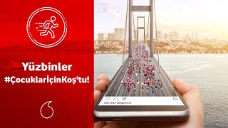 Vodafone 41. İstanbul Maratonu’nda yüzbinler #ÇocuklarİçinKoş'tu!