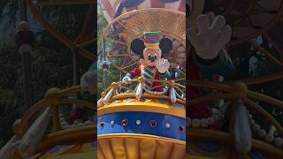 Mickey Mouse - Disney Character Parade in Magic Kingdom at Walt Disney World #shorts