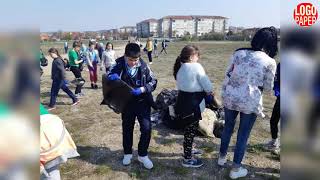 Elevii de la Ghibu au ecologizat Parcul Salca