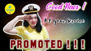 Good News ! Promoted  ! ! ! 51Talk | Teacher Juliet Bridget #ESL #51Talk #Promoted