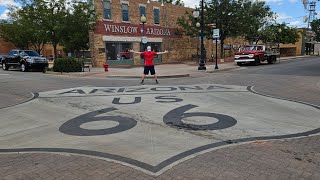 Route 66 | Jack Rabbit Trading Post, Winslow & Meteor Crater!