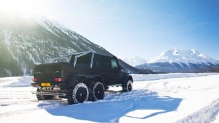 Mercedes Benz G63 6x6 Snow Drive